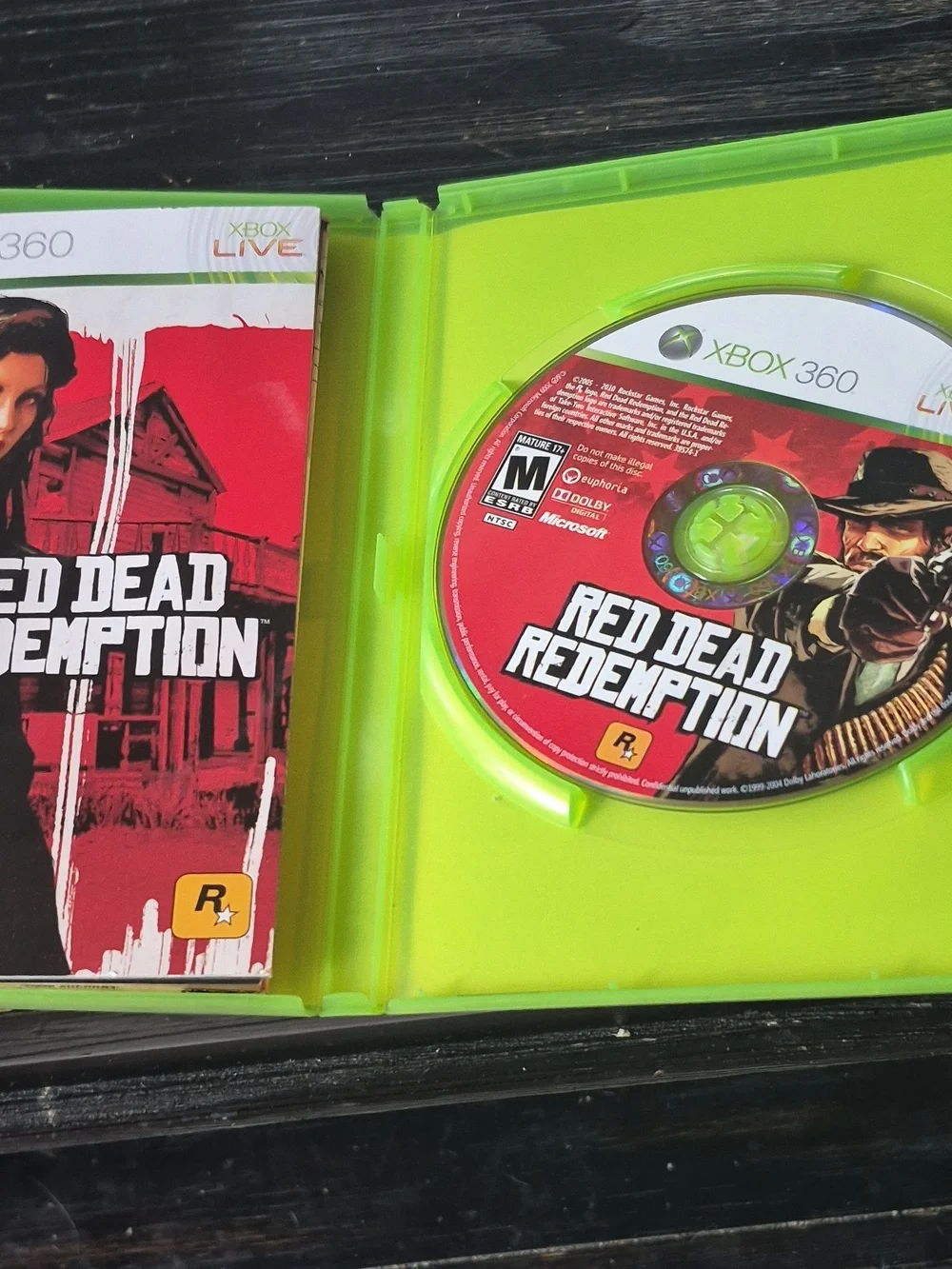 Xbox 360 Red Red Dead Redemption by Rockstar Games